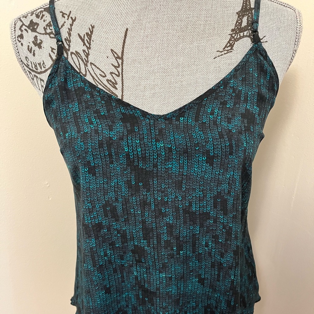 Wilfred 100% Silk Sequin Print Camisole, S - Picture 4 of 15